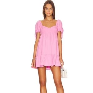 Amanda Uprichard Sicily dress, size M, Pompei Pink